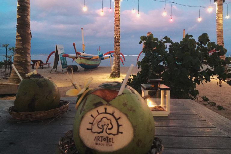 Coconut at the Beach in Bali