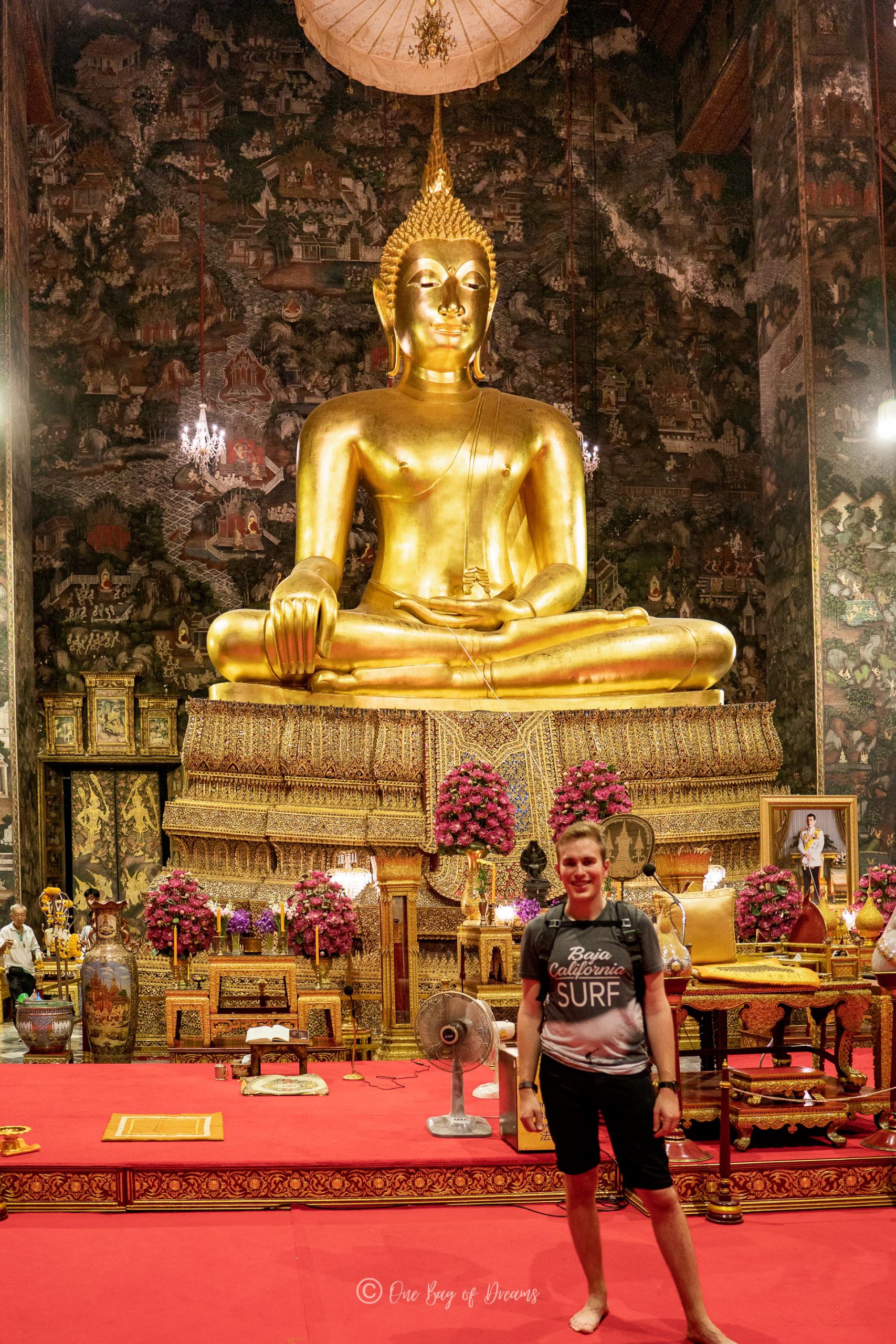 Buddha in Wat Suthat Thepwararam