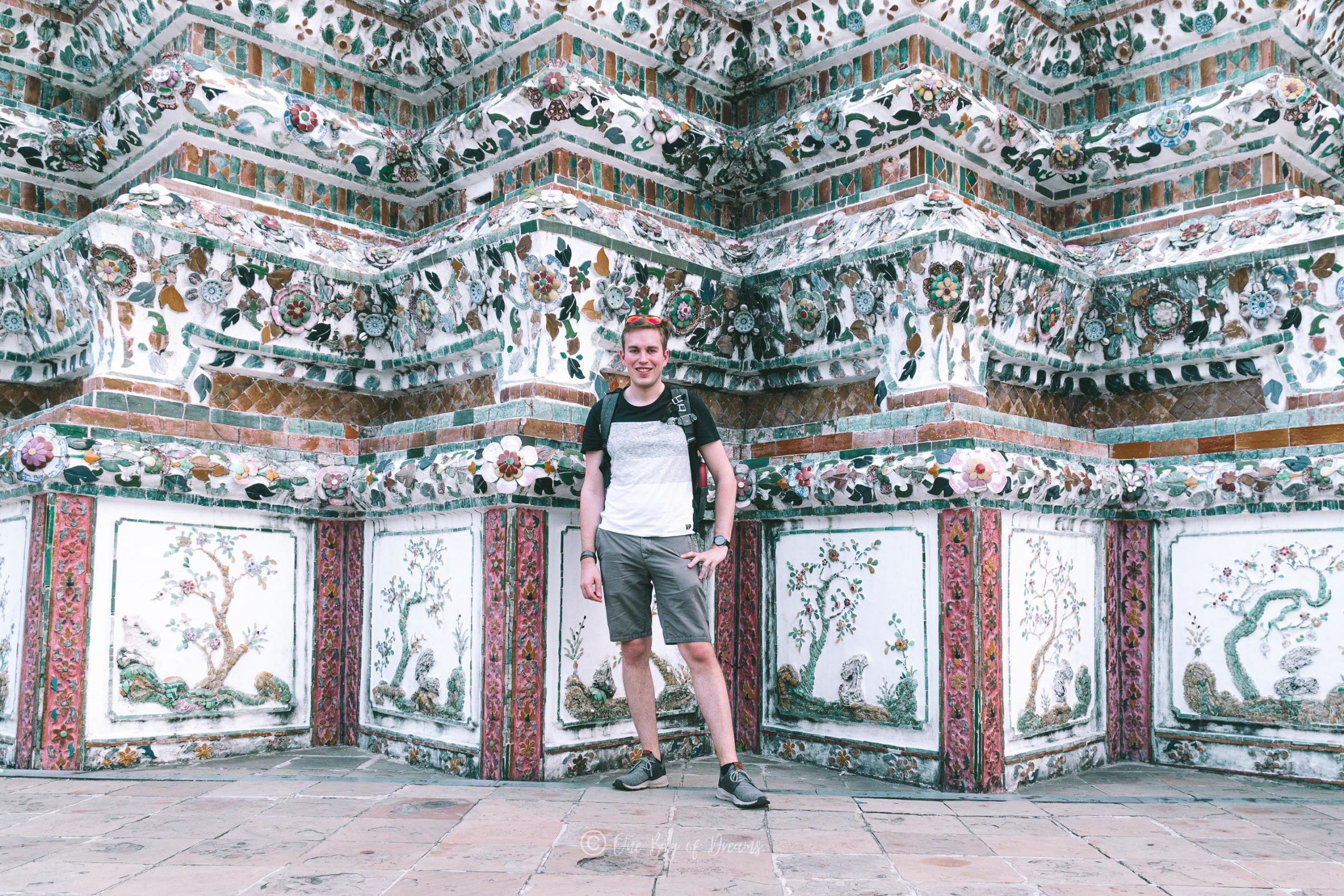 Alex in Front of Wat Arun