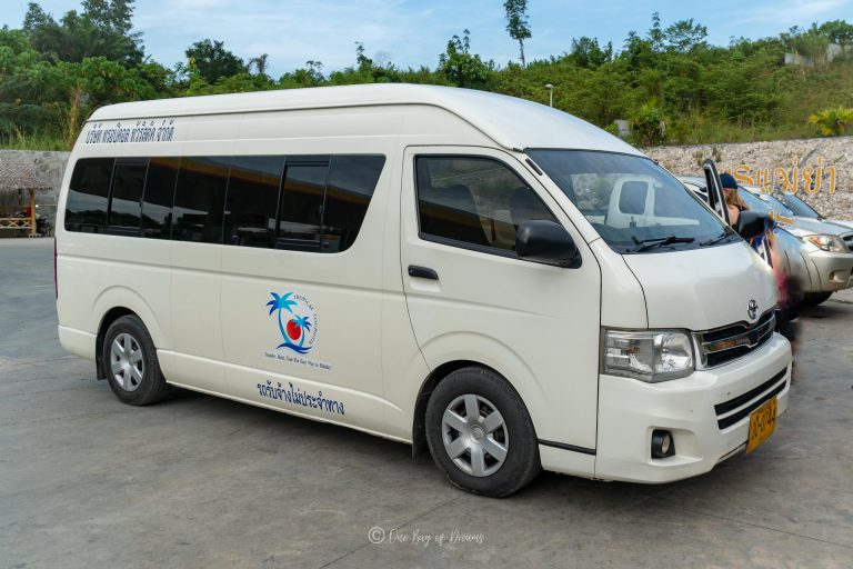 Bus to Khao Sok National Park