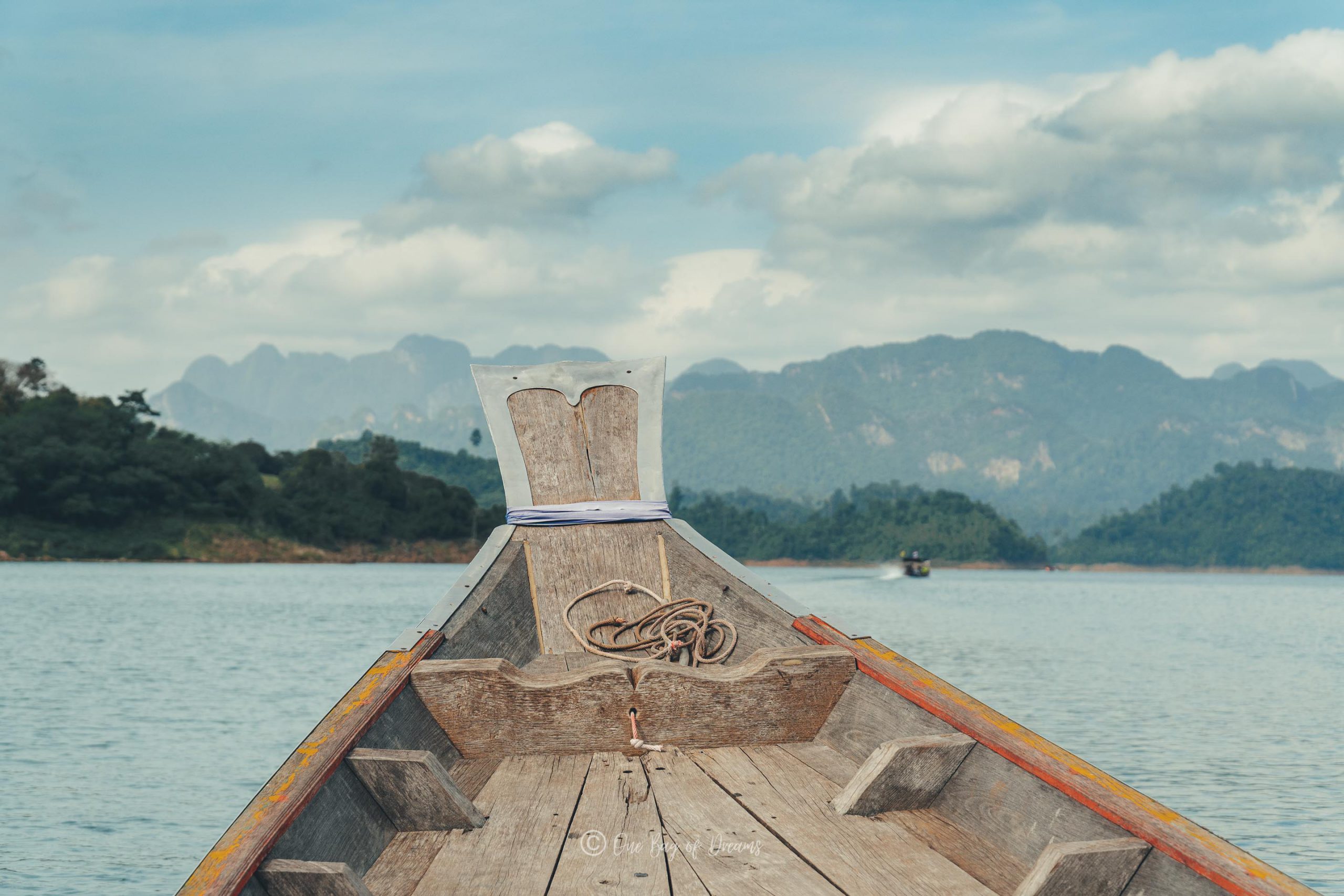 Our Boat in Khao Sok National Park