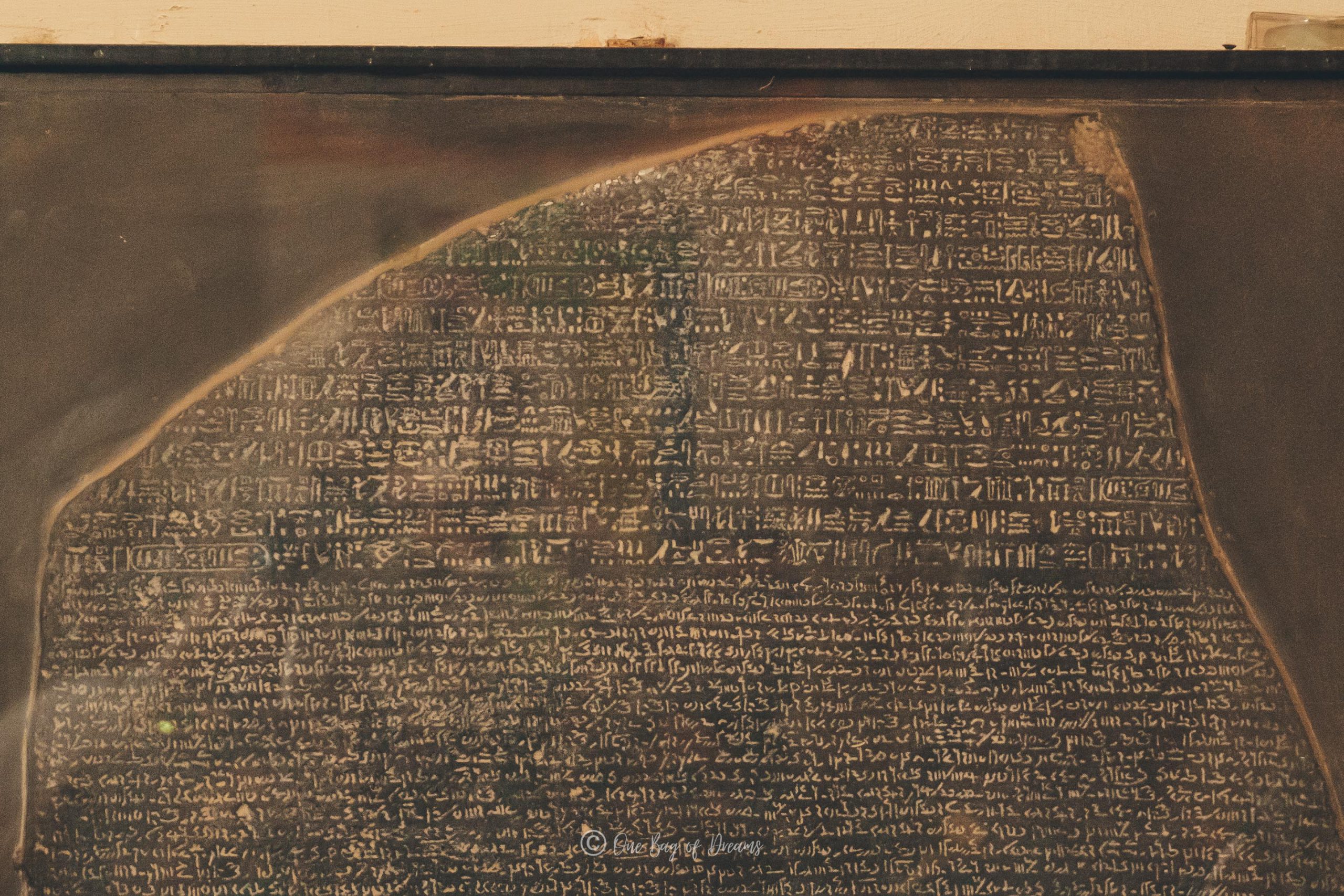 Rosetta Stone in Cairo
