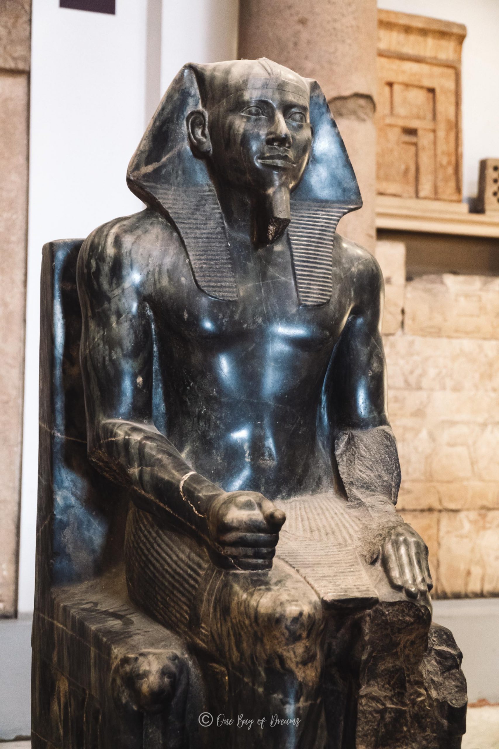 Statue in the Egyptian Museum
