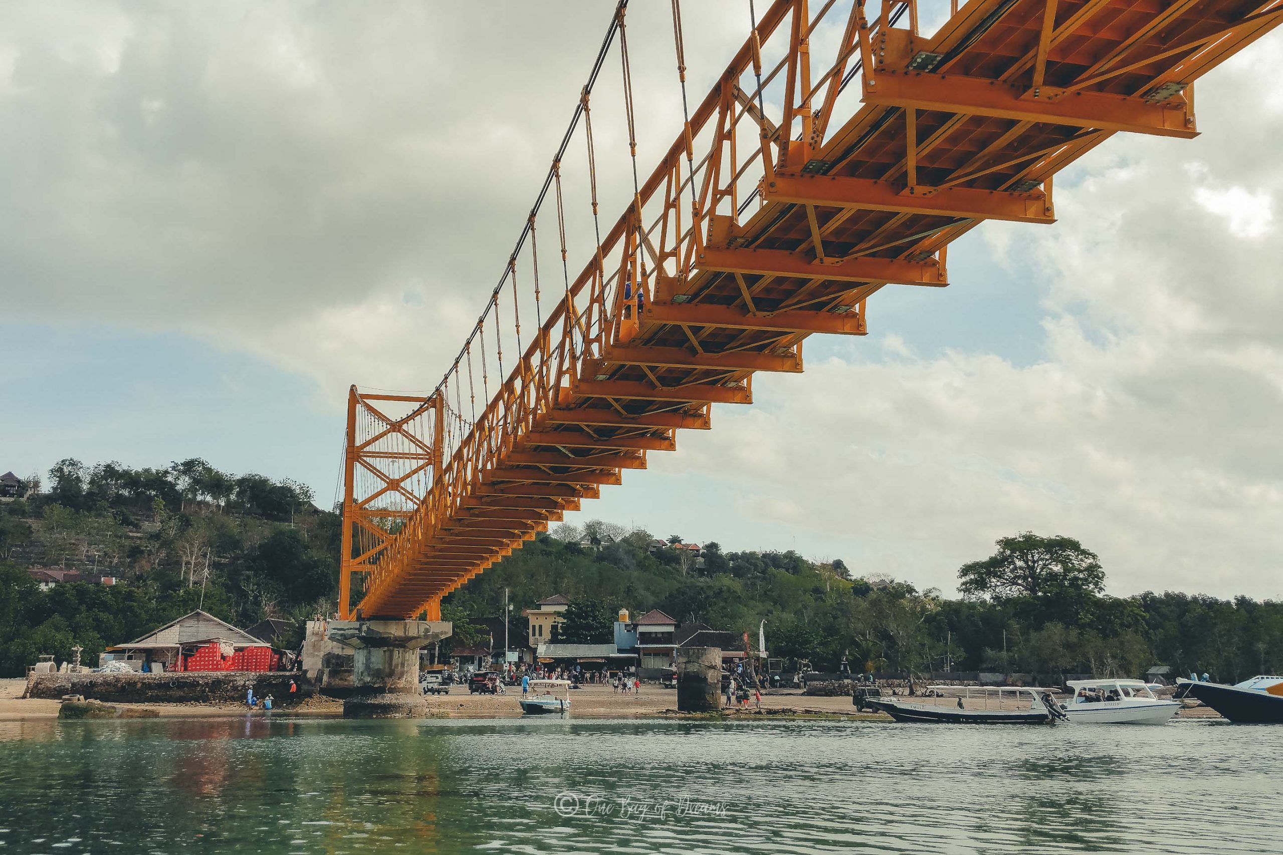 Yellow Bridge on Nusa Lembongan