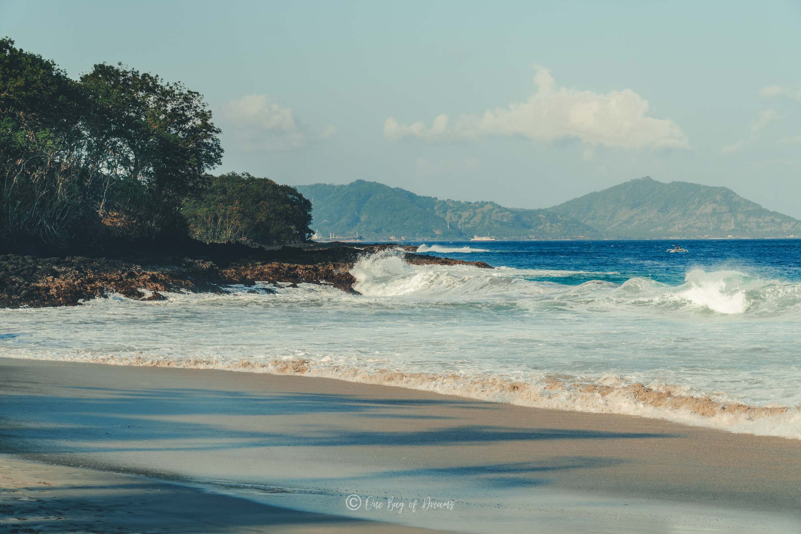 White Sand Beach in Bali