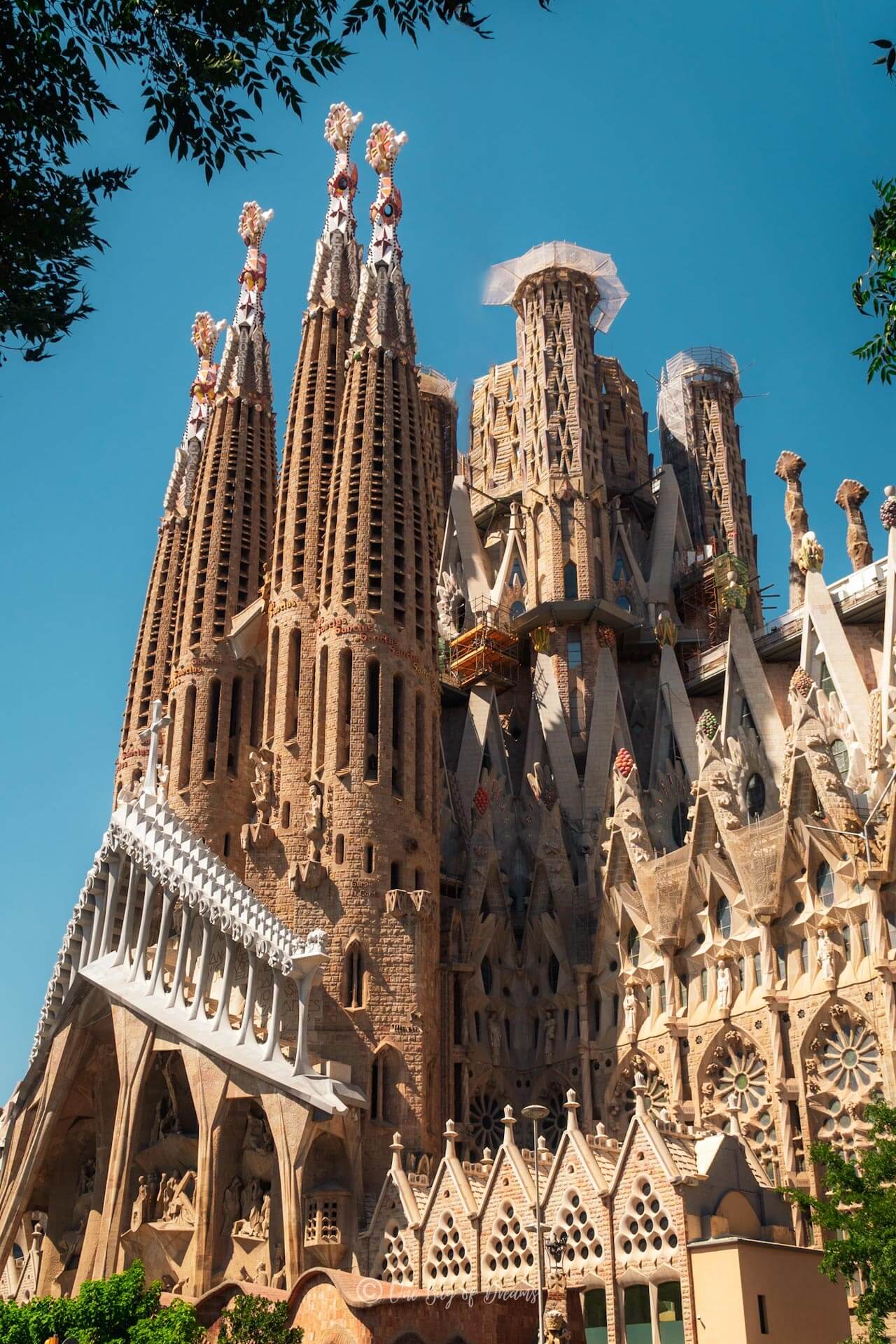 Sagrada Familía from the Outside