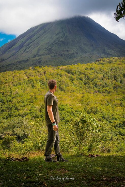 View of the Arenal Volcano