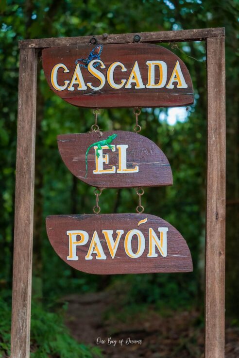 Cascada El Pavon in Uvita