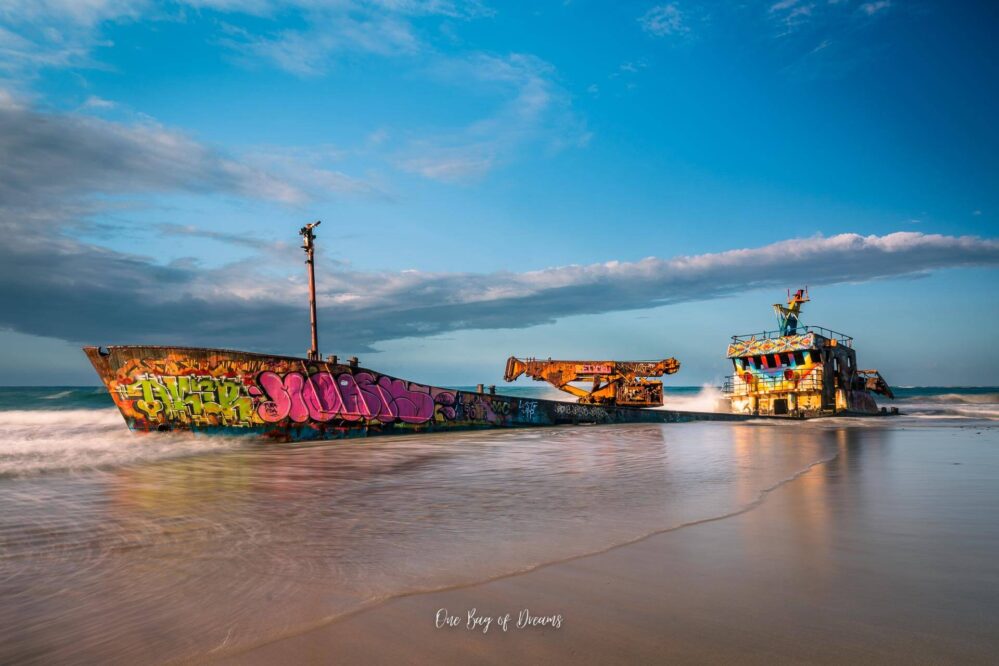 Shipwreck in Manzanillo in Puerto Viejo