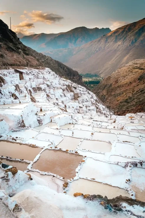 Maras Salt Mines in the Sacred Valley close by Cusco