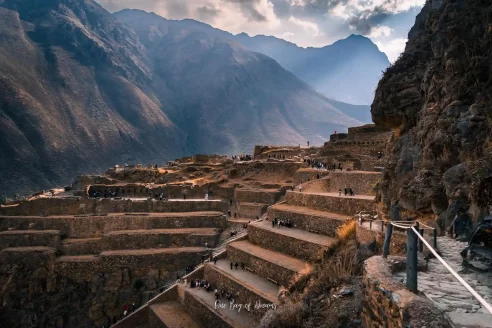 Ollantaytambo Ruins in the Sacred Valleyclose by Cusco