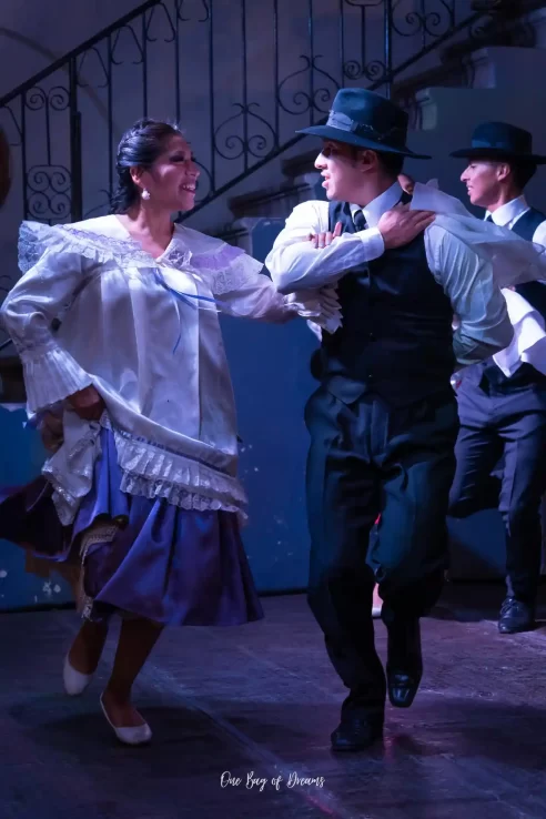 Traditional Dance Show in Sucre, Bolivia