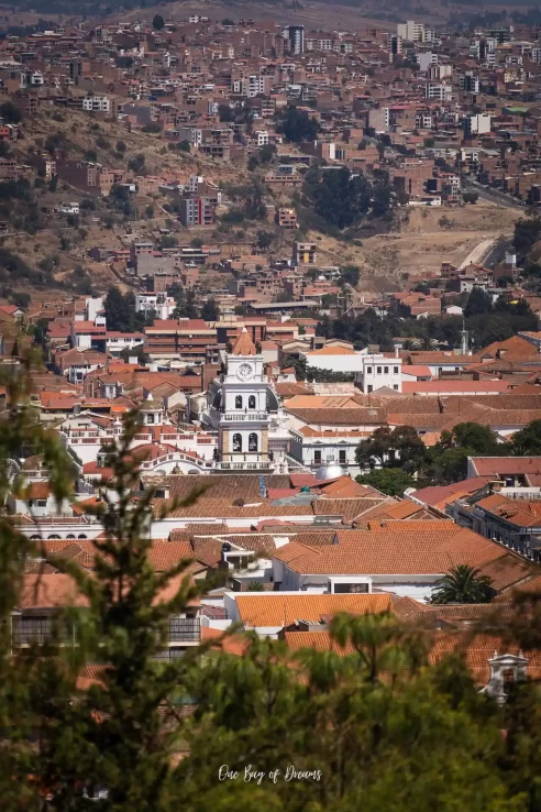 La Recoleta View of Sucre