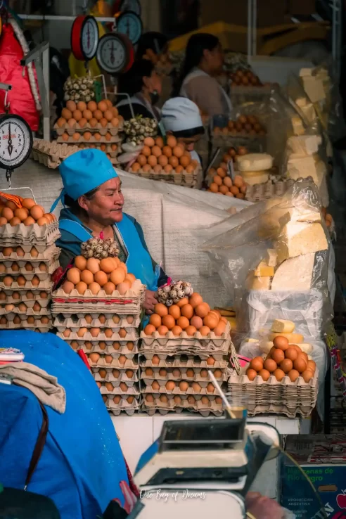 Central Market in Sucre, Bolivia