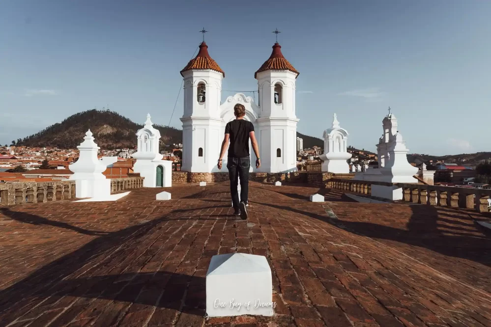 Rooftop of San Felipe de Neri in Sucre, Bolivia