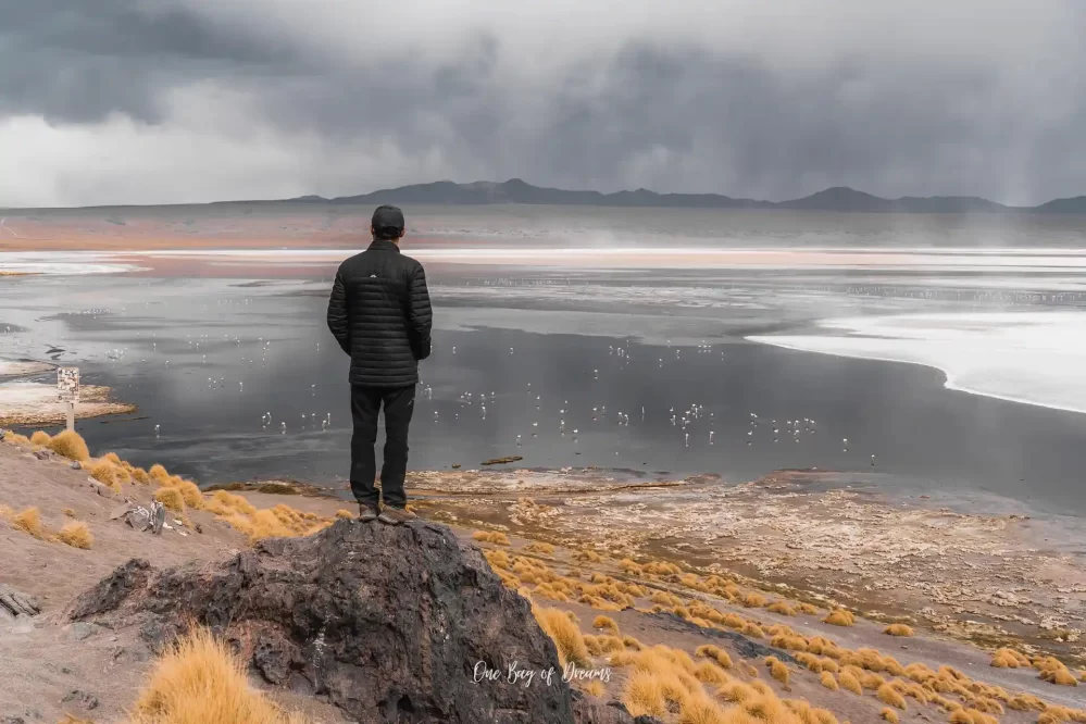 Laguna Colorada in Uyuni