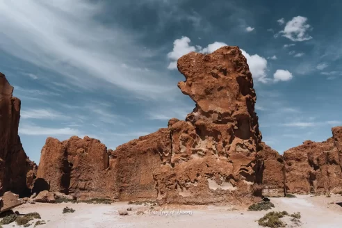 Rocks in Uyuni