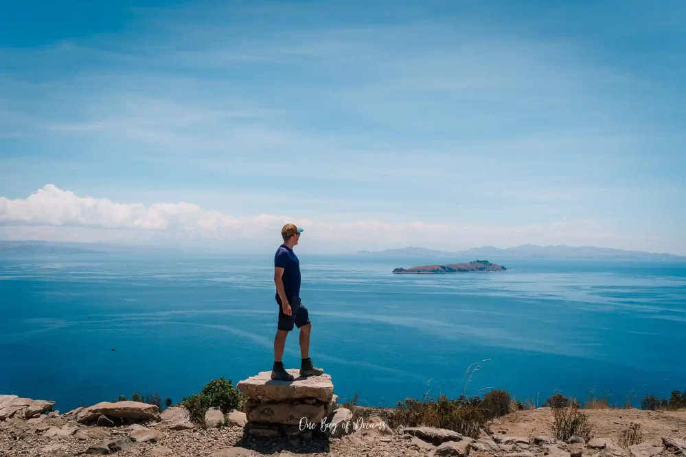 Views of Titicaca Lake in Copacabana