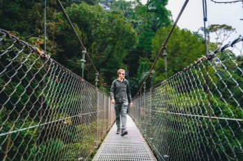 Mistico Hanging Bridge in La Fortuna Costa Rica
