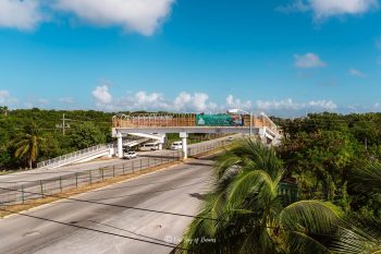 Yellow Bridge to Akumal Beach