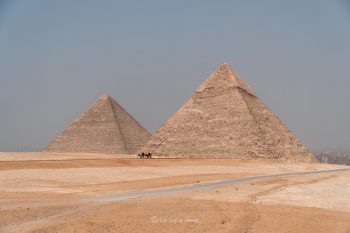 Pyramids of Giza in Egypt